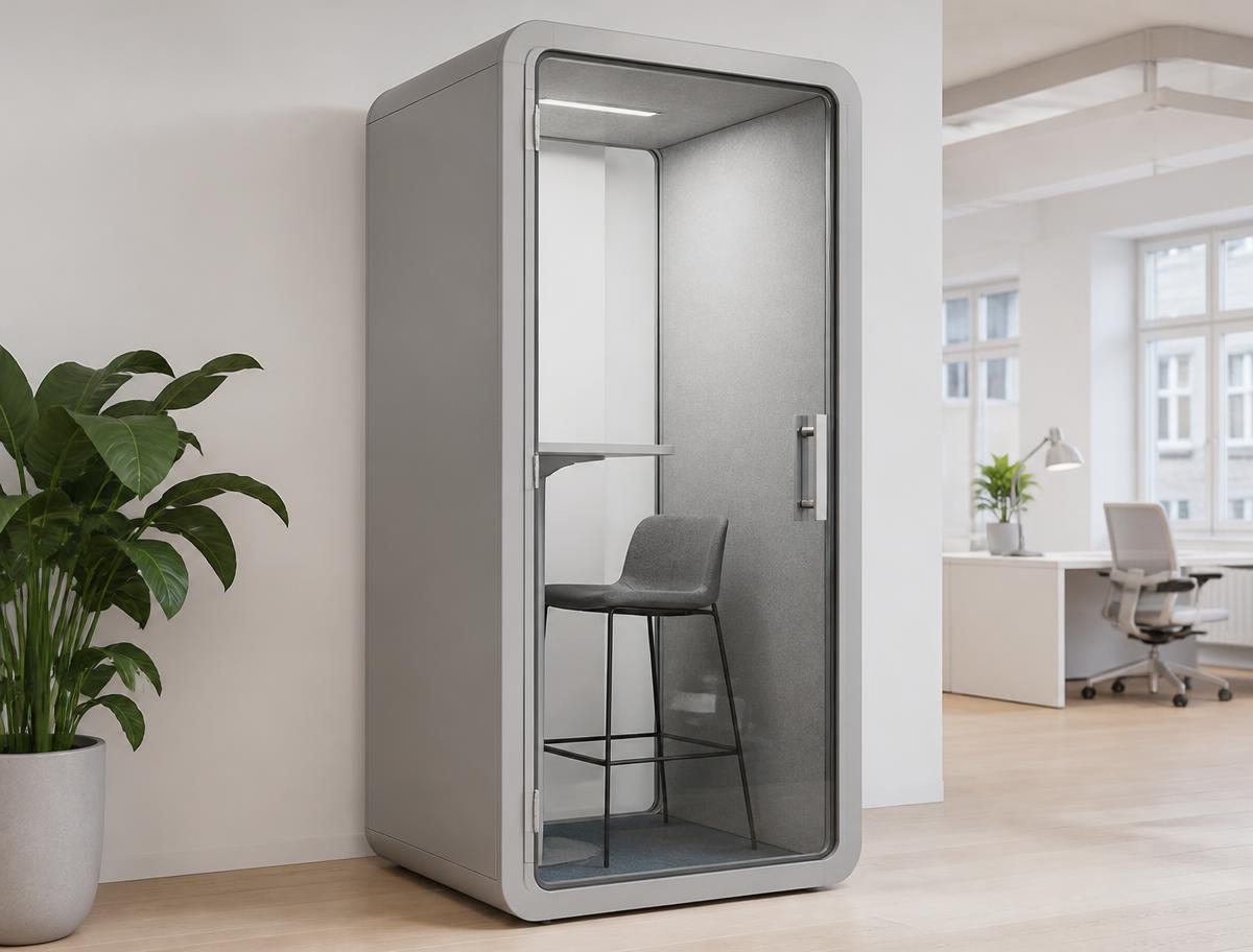 Workcube Solo – ljudisolerat telefonbås för 1 person