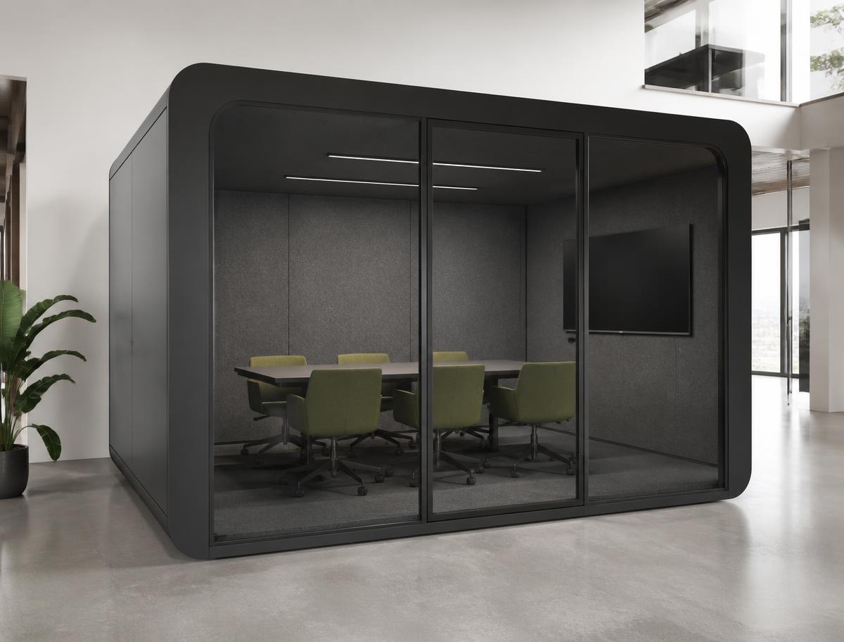 Workcube Samling – mötesrum för upp till 6 personer i kontorsmiljö